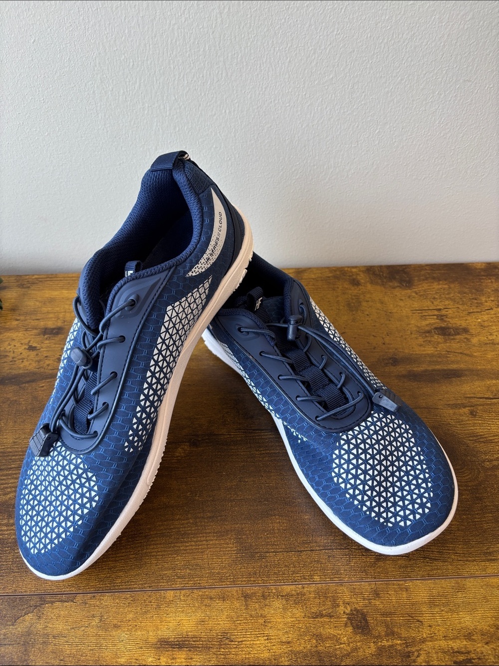 Hike Navy Athletic Shoes - Lightweight Everyday Trainer - Picture 10 of 10